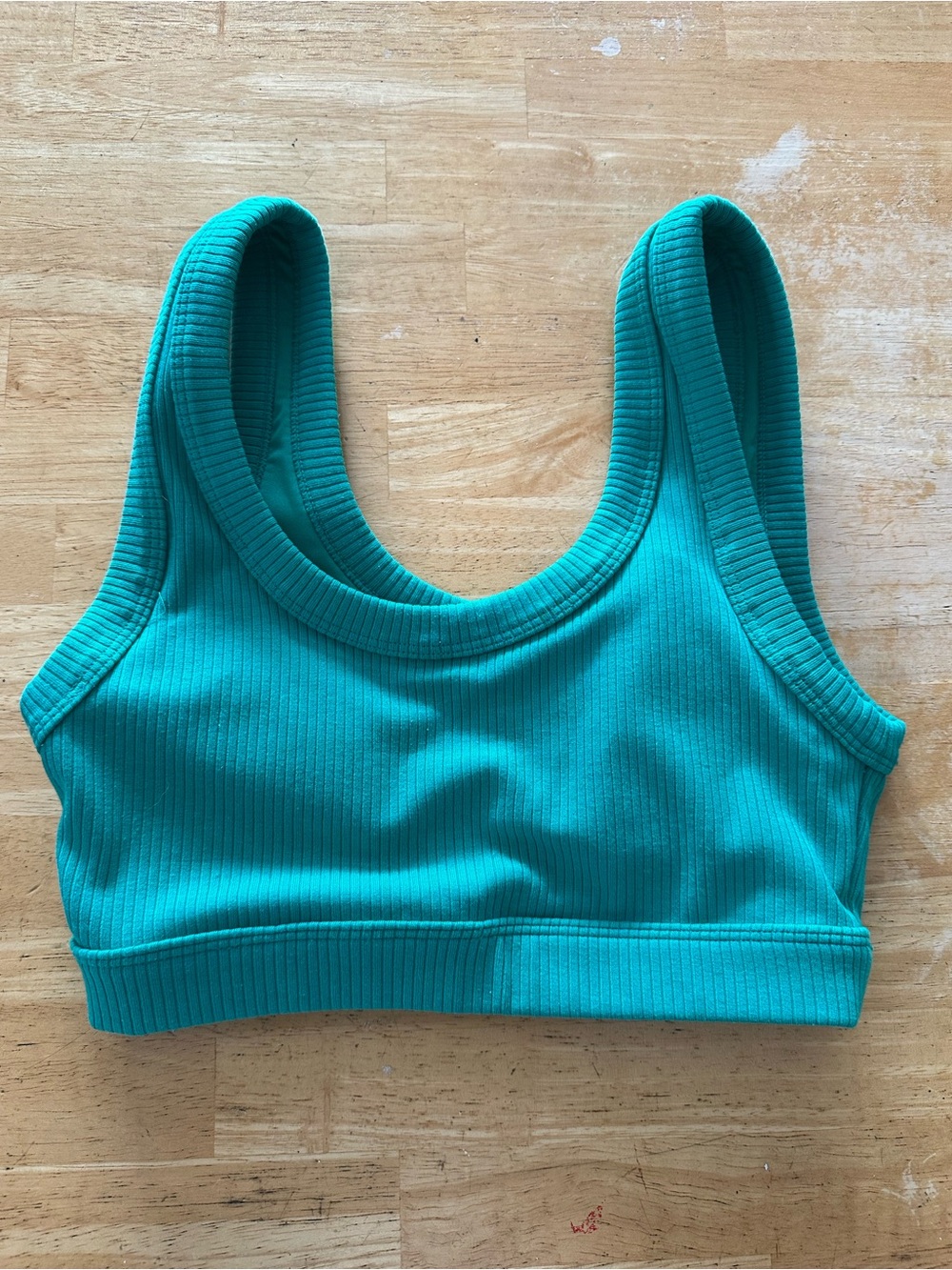 Alo ribbed sports bra small